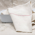 Red Stripe Selvedge Cloth / Oven Cloth