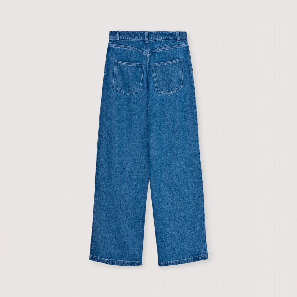 The New Society - Tencel Woman Pant Mid Denim