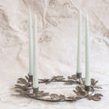 Table Wreath with Four Taper Holder
