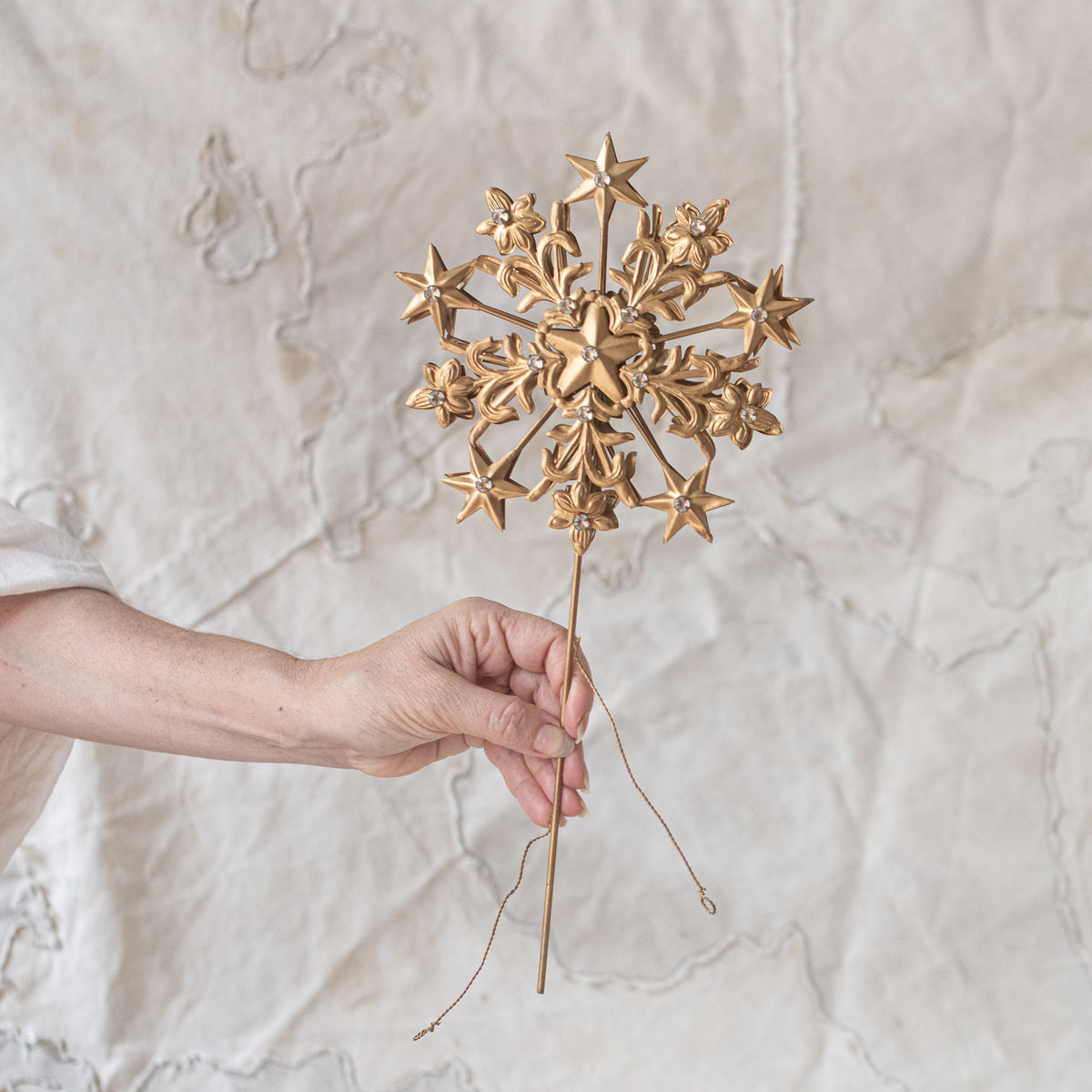 Star Snowflake Tree Topper