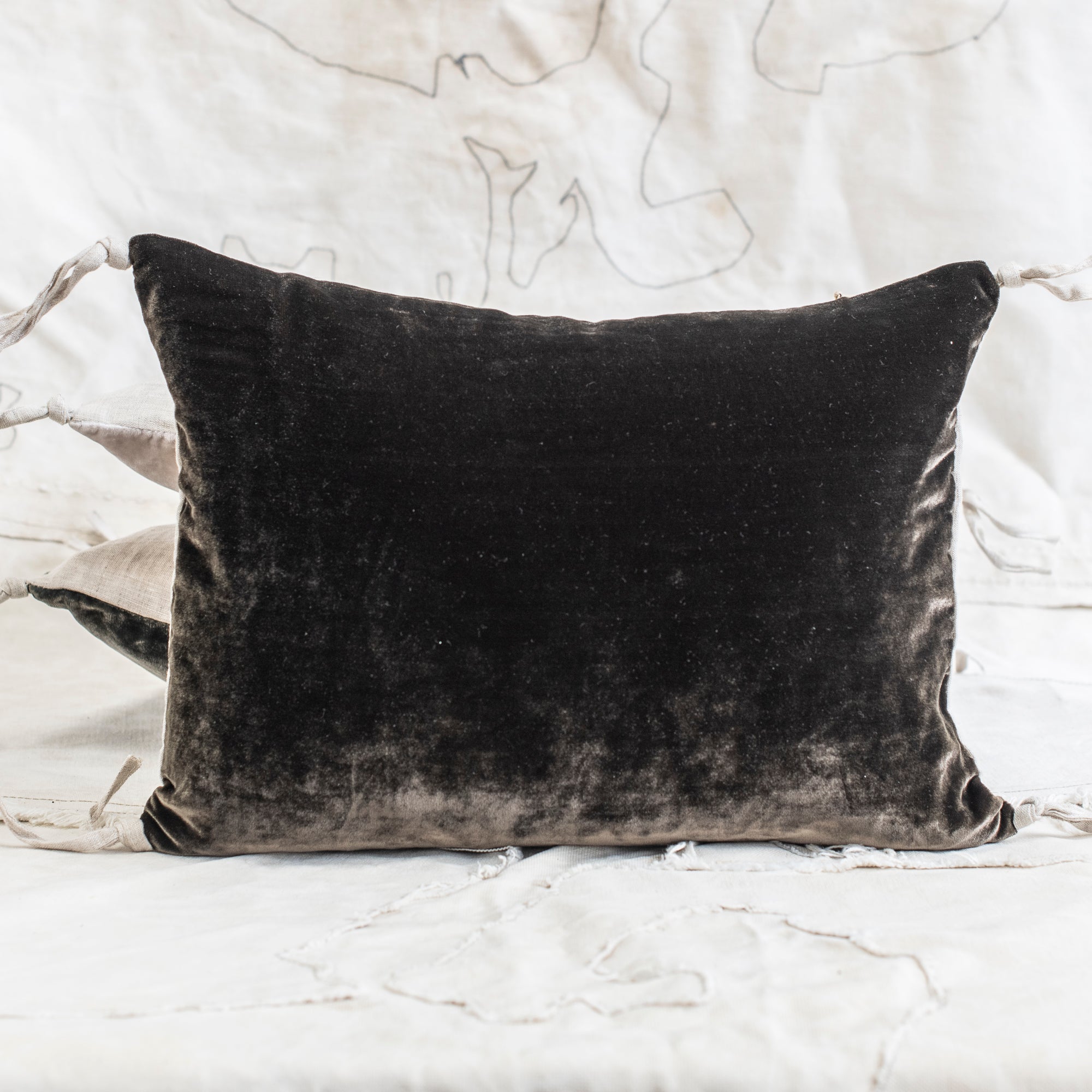 Petit Silk Velvet Cushion