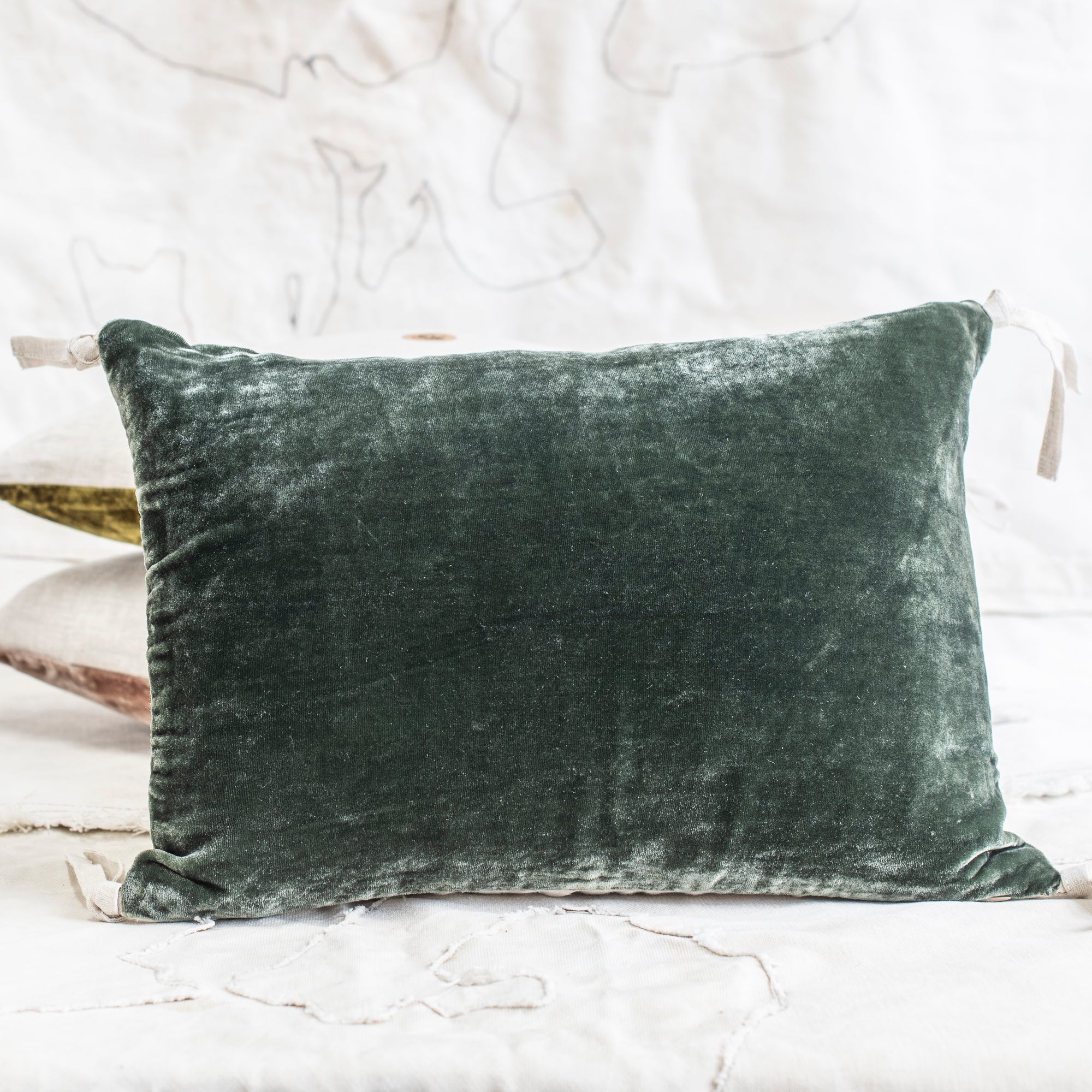 Petit Silk Velvet Cushion