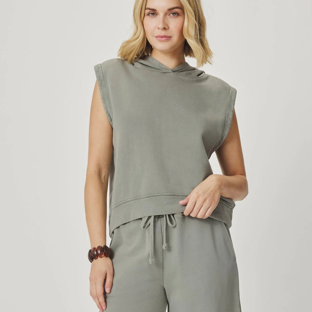 Splendid - Greta Terry Sleeveless Hoodie