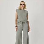 Splendid - Greta Terry Sleeveless Hoodie