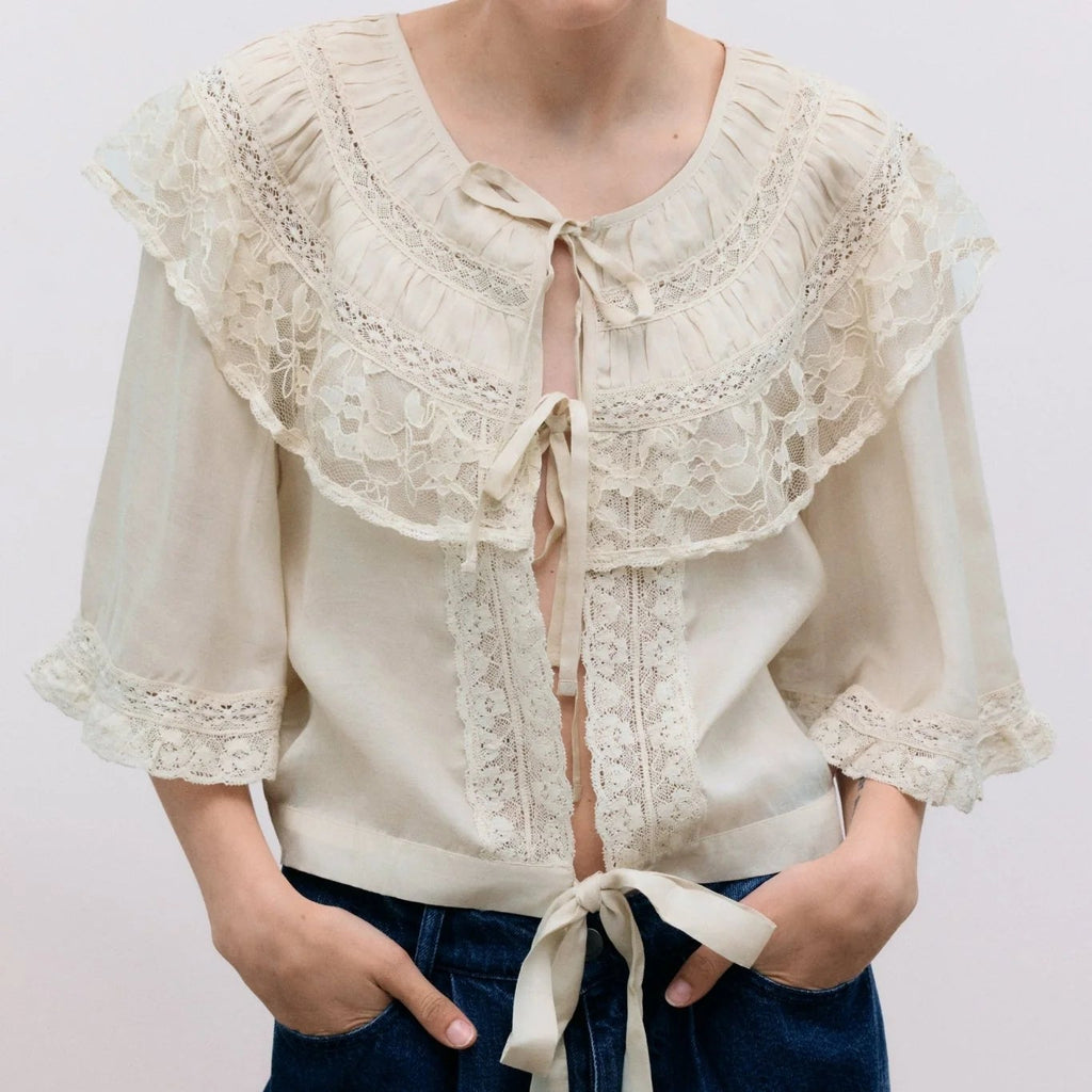 The New Society - Ammi Woman Blouse Ecru