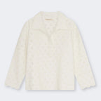 The New Society - Camelia Woman Blouse Pure Cloud Denim