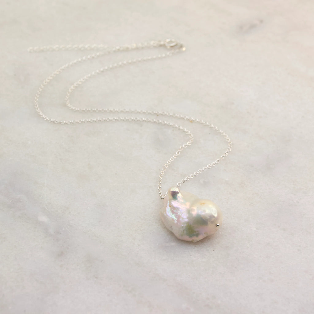 Fleur Di Lis - Baroque Pearl Necklace