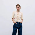 The New Society - Narcise Woman Blouse Ecru
