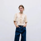 The New Society - Narcise Woman Blouse Ecru