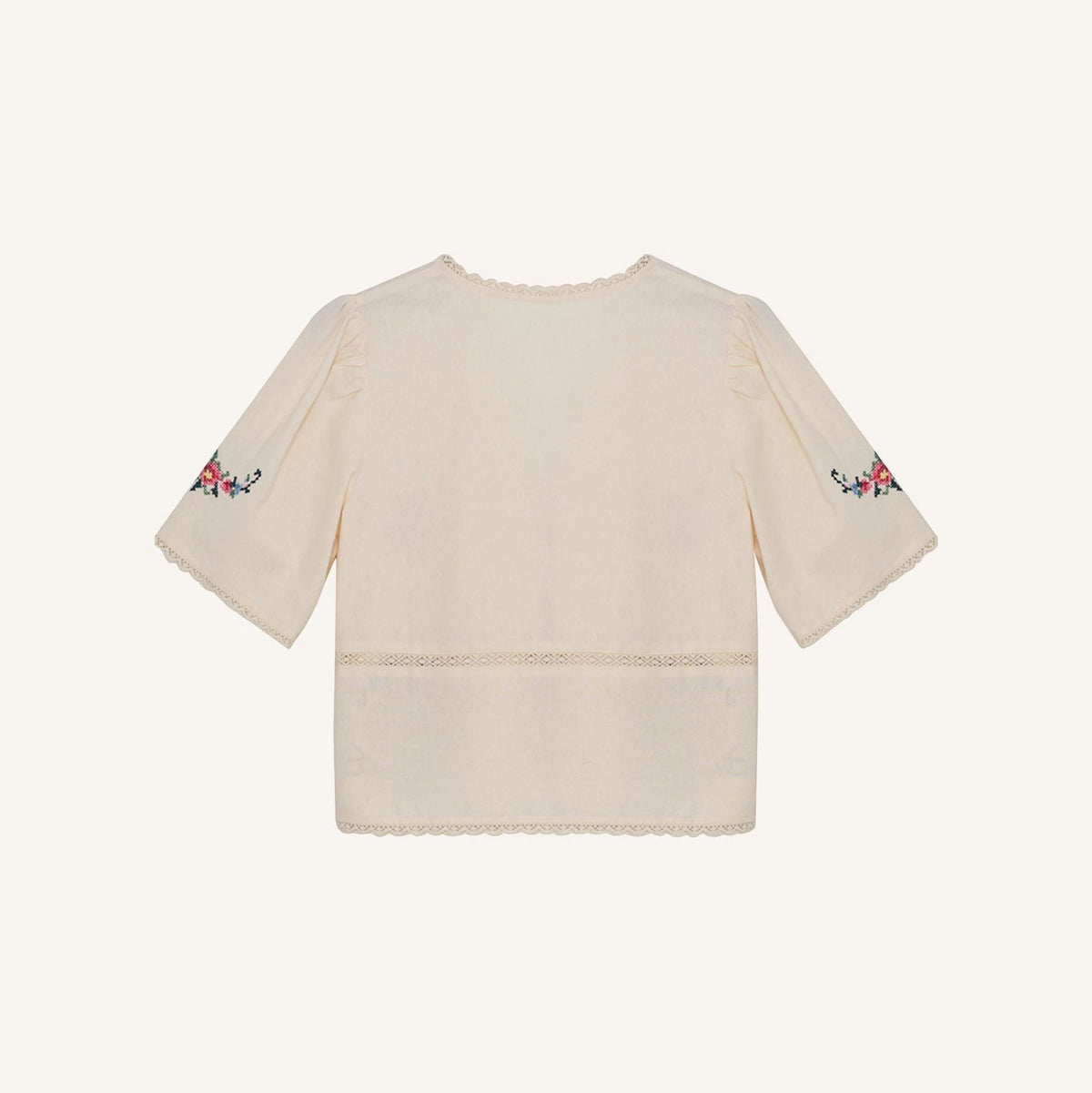 The New Society - Narcise Woman Blouse Ecru