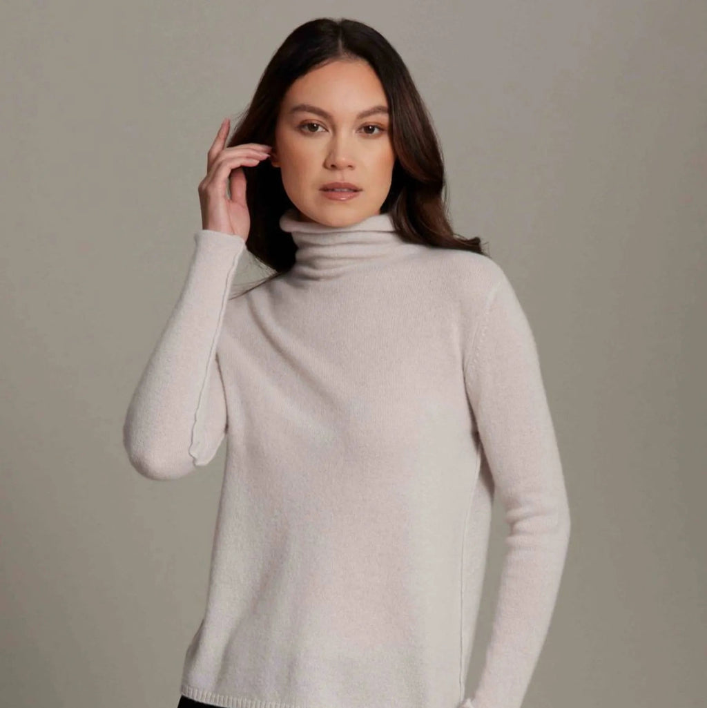 Harper Funnel Neck Cashmere Jumper