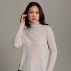 Harper Funnel Neck Cashmere Jumper