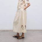 The New Society -Narcise Woman Skirt Ecru