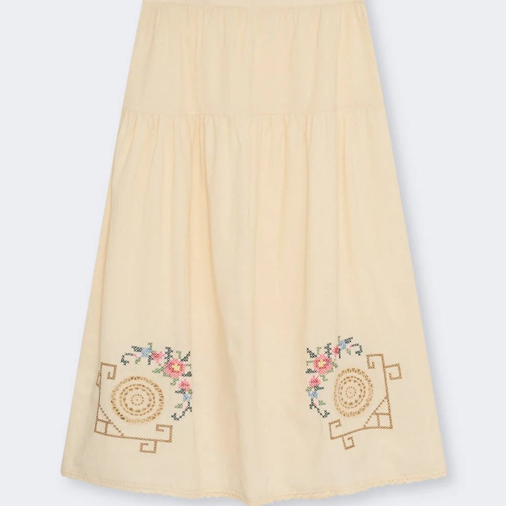 The New Society -Narcise Woman Skirt Ecru