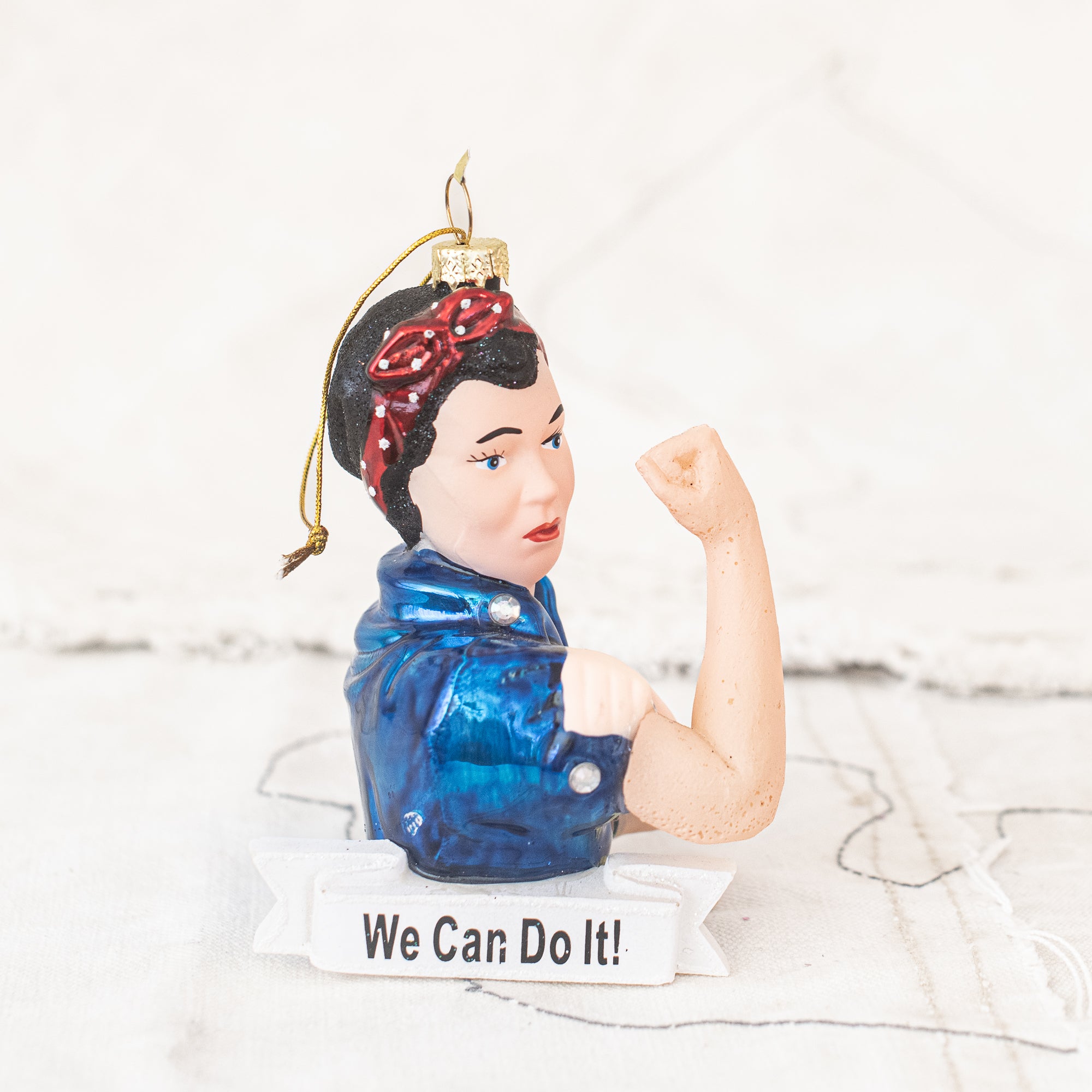 Rosie The Riveter Ornament
