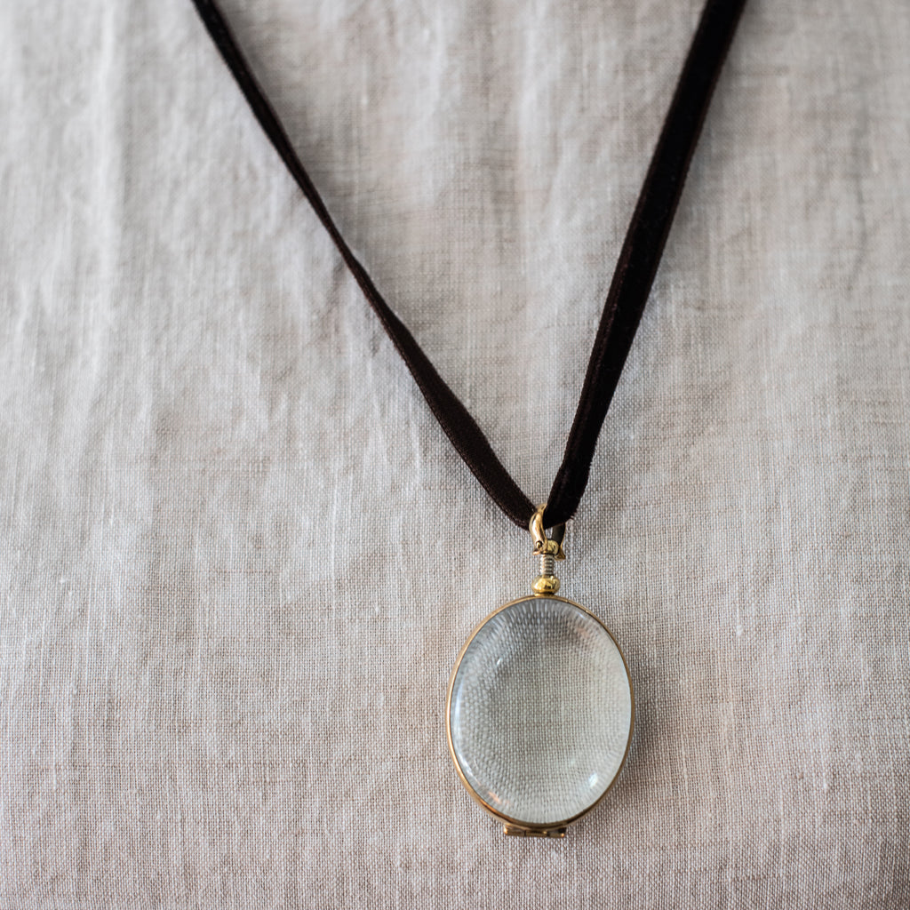 + Rock Crystal Lockets - The Lost + Found Department