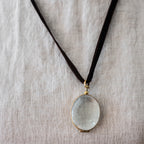 + Rock Crystal Lockets - The Lost + Found Department