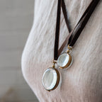 + Rock Crystal Lockets - The Lost + Found Department