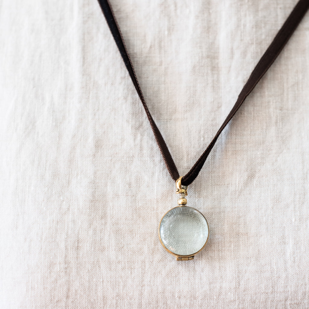 + Rock Crystal Lockets - The Lost + Found Department