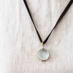 + Rock Crystal Lockets - The Lost + Found Department