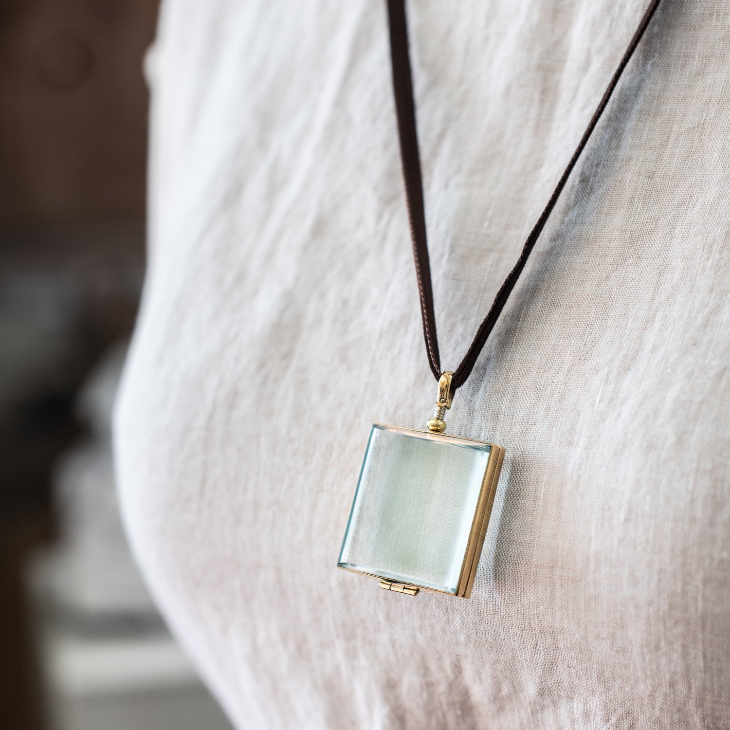 + Rock Crystal Lockets - The Lost + Found Department
