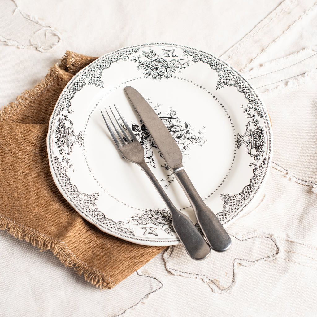 + Charingworth Vintage Finish Satin Cutlery - The Lost + Found Department