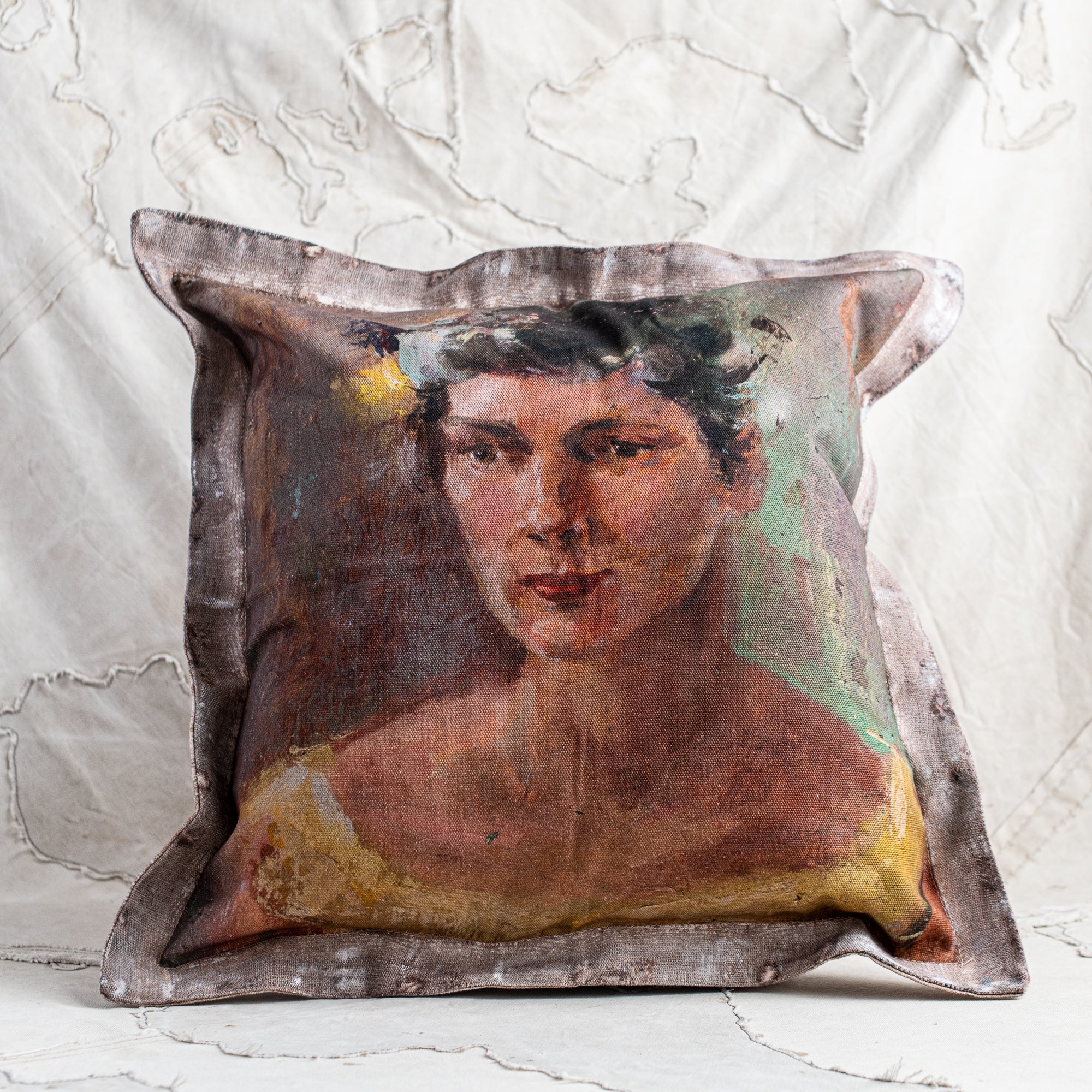 Swarm Heavy Canvas Cushion -  Audrey - The Lost + Found Department