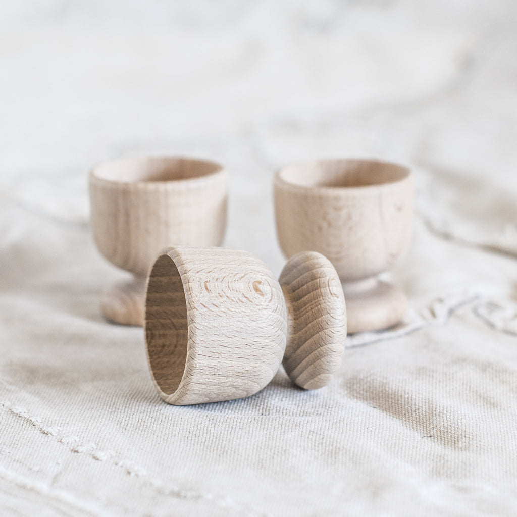 + Egg Cup - Wooden - The Lost + Found Department