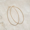 Earrings - Hand Beaten Hoops* - The Lost + Found Department