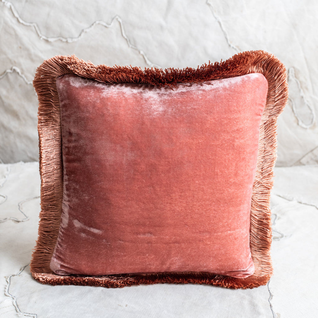 + Handmade Silk Cushions - 27 x 27cm - The Lost + Found Department