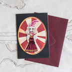+ Gift Cards by Nathalie Lete w Embroidered Iron on 'Circus' Patches - The Lost + Found Department