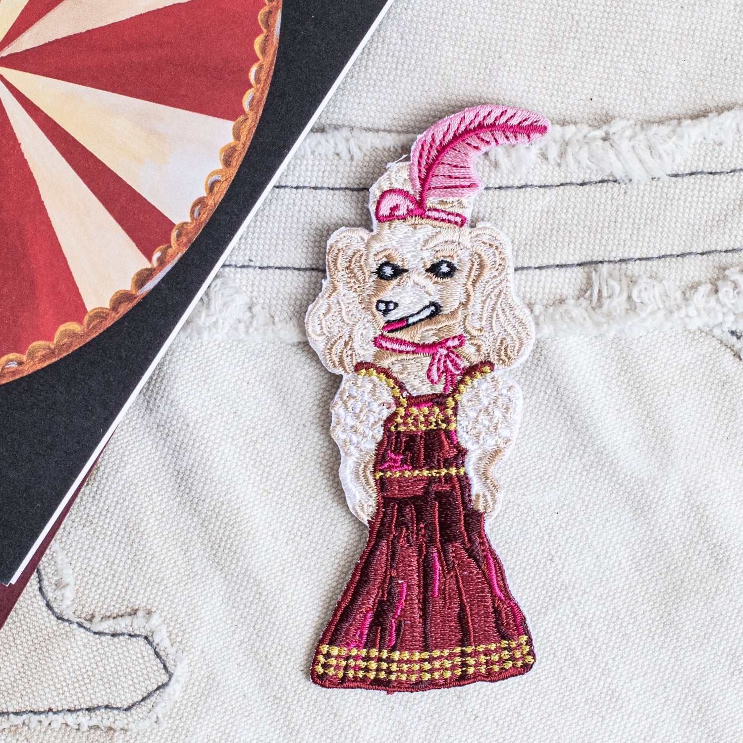 + Gift Cards by Nathalie Lete w Embroidered Iron on 'Circus' Patches - The Lost + Found Department