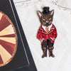 + Gift Cards by Nathalie Lete w Embroidered Iron on 'Circus' Patches - The Lost + Found Department