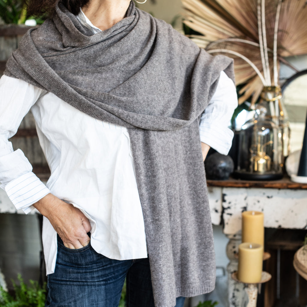 + Cashmere Light Weight Wraps - The Lost + Found Department