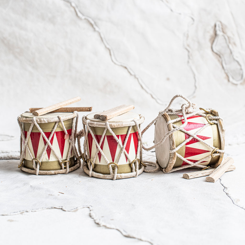 Little Drum Ornaments - The Lost + Found Department