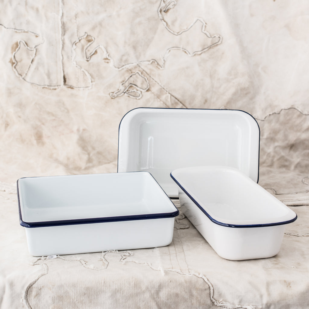 + Essential Enamel Baking Pans - The Lost + Found Department