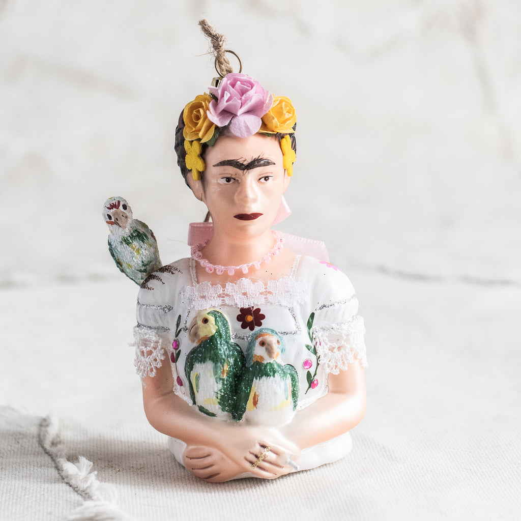 Frida Kahlo with Parrots - The Lost + Found Department