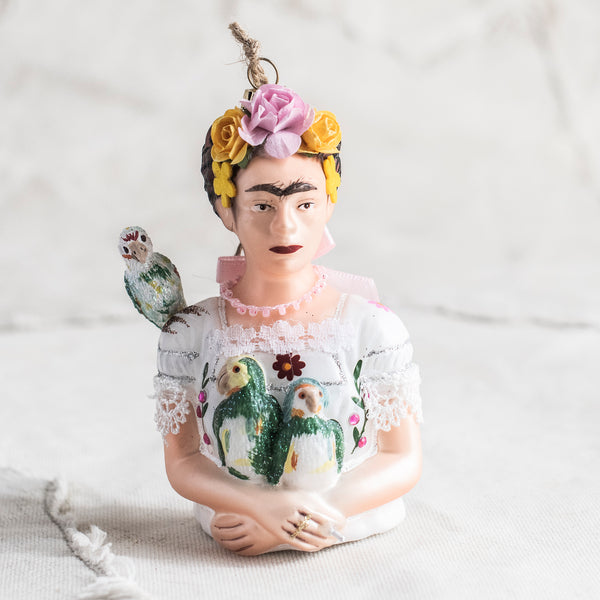 Frida Kahlo with Parrots - The Lost + Found Department