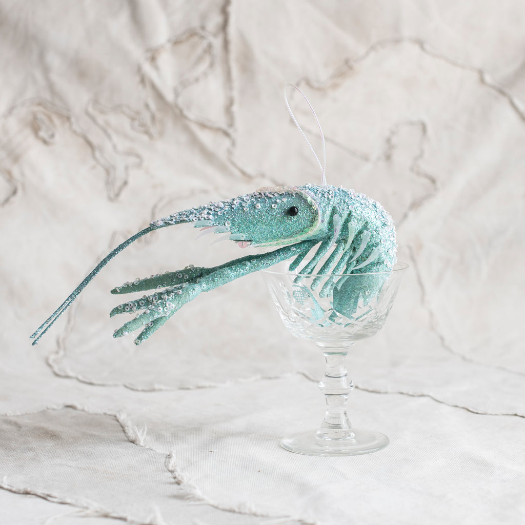 Green Prawn Ornament - The Lost + Found Department