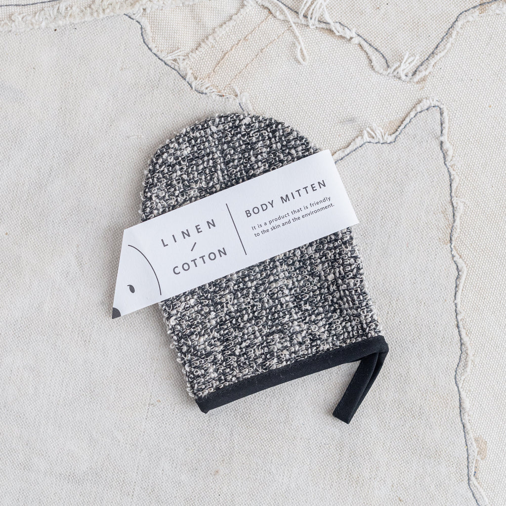 Japanese Body Mitten -  Linen & Cotton