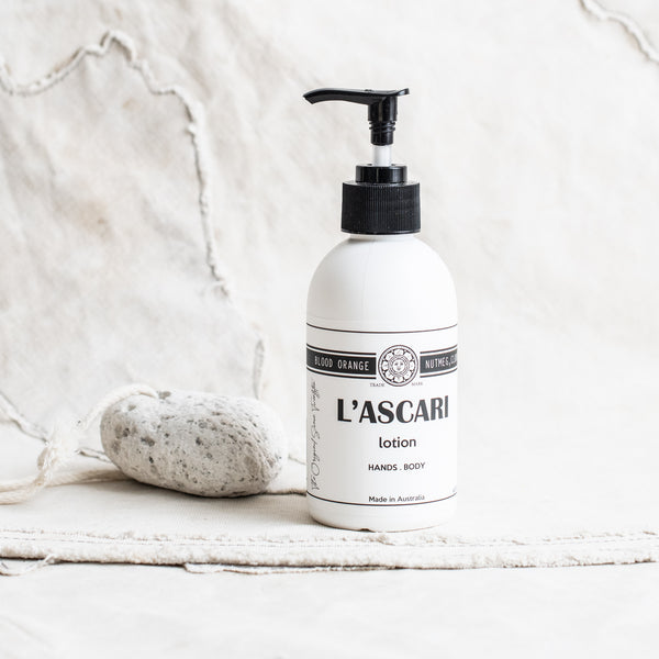 + L'Ascari Lotion. Hands & Body - The Lost + Found Department
