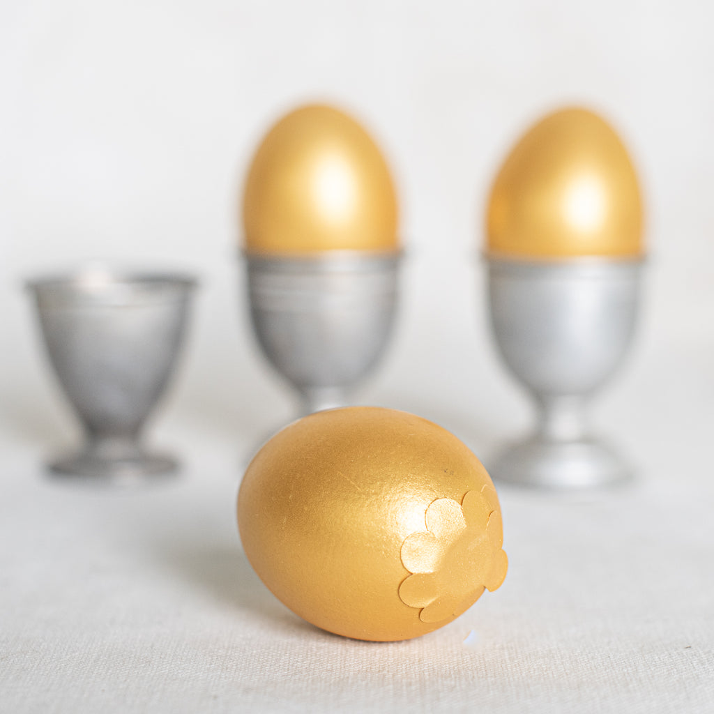 + Golden Eggs filled with Gianduja Chocolate - The Lost + Found Department
