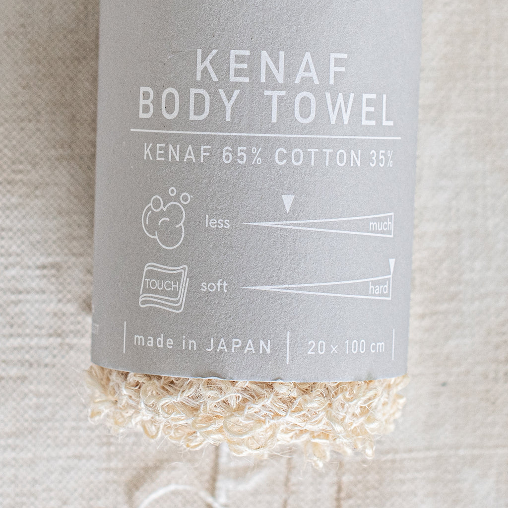 Japanese Kenaf Body Wash Towel - The Lost + Found Department