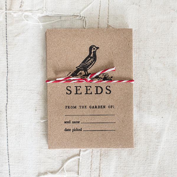 + Austin Press - Seed Sharing Envelopes - The Lost + Found Department