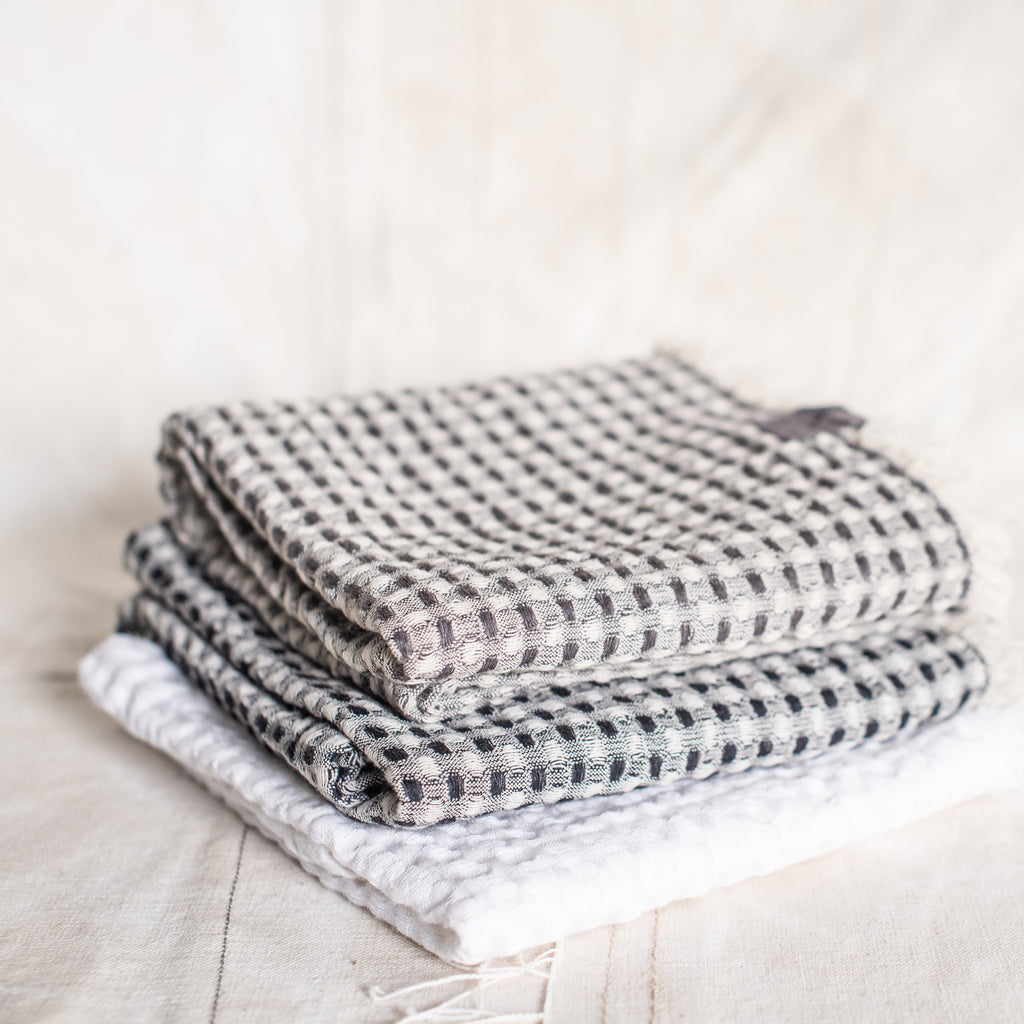 +Swedish Waffle Hand towel / Tea Towel - Wilma Weave - The Lost + Found Department