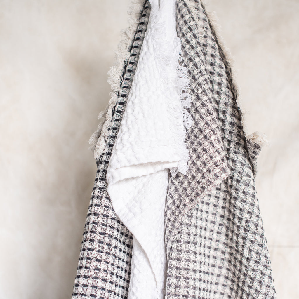 +Swedish Waffle Hand towel / Tea Towel - Wilma Weave - The Lost + Found Department