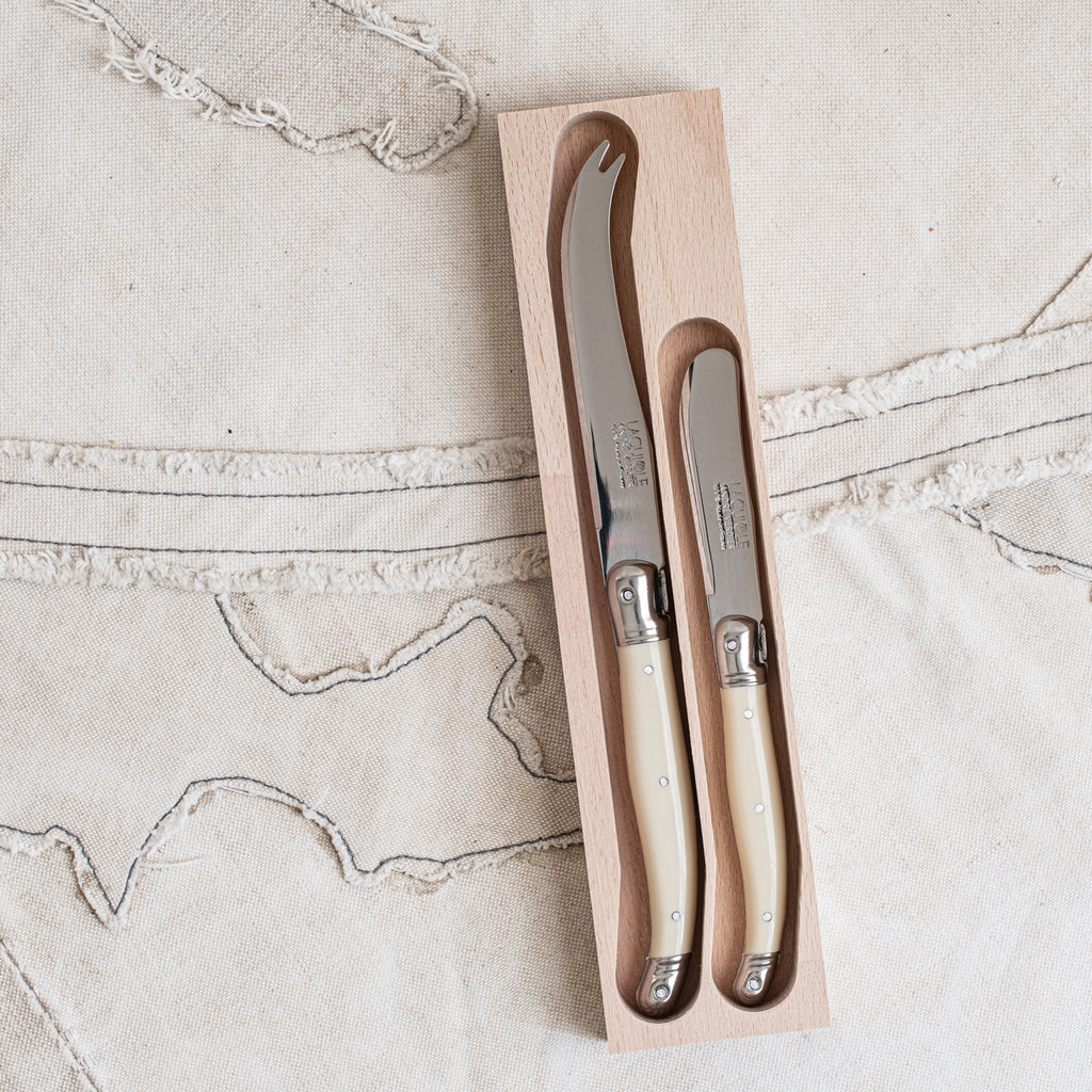 Cheese & Pate Sets by Laguiole Andre Verdier - The Lost + Found Department