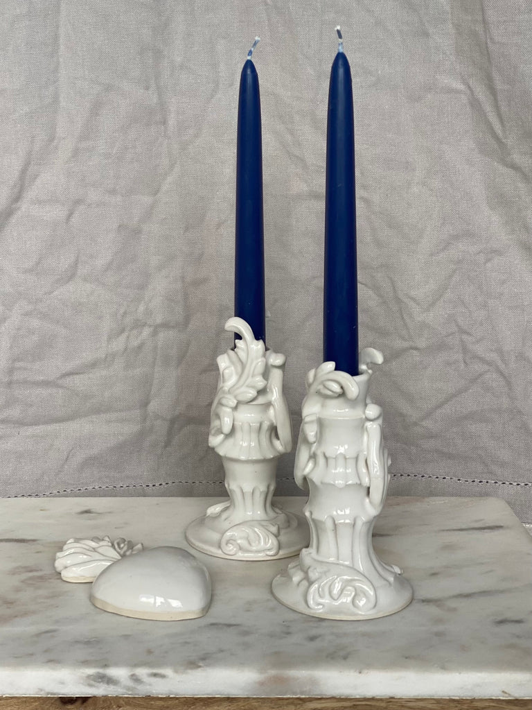 + Nikki Witt Large Frond Candlestick - The Lost + Found Department