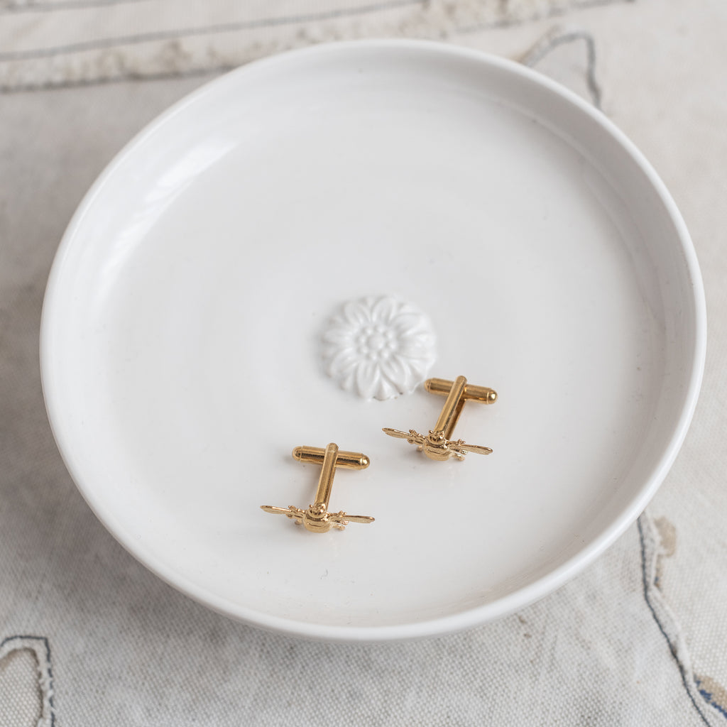 Nikki Witt - Bee Cuff Links - The Lost + Found Department