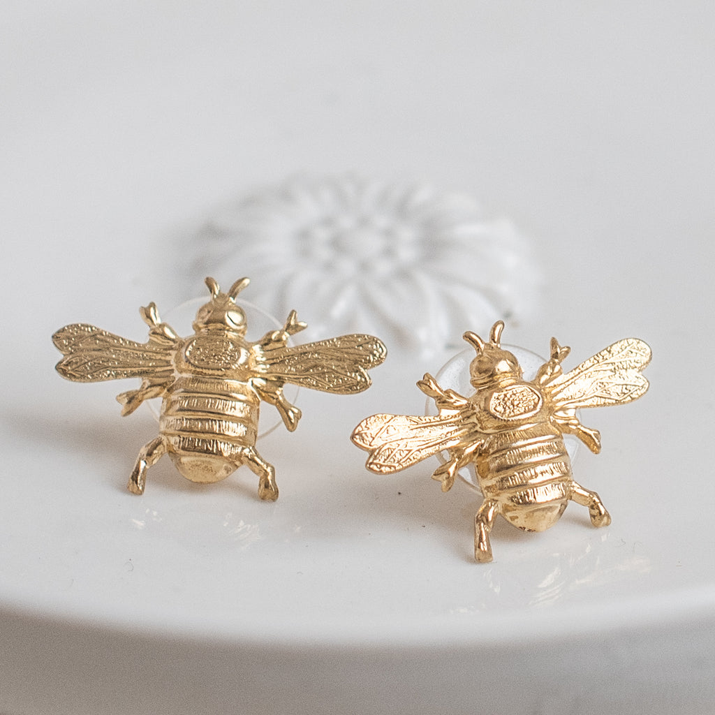 Nikki Witt - Bee Earring Stud - The Lost + Found Department